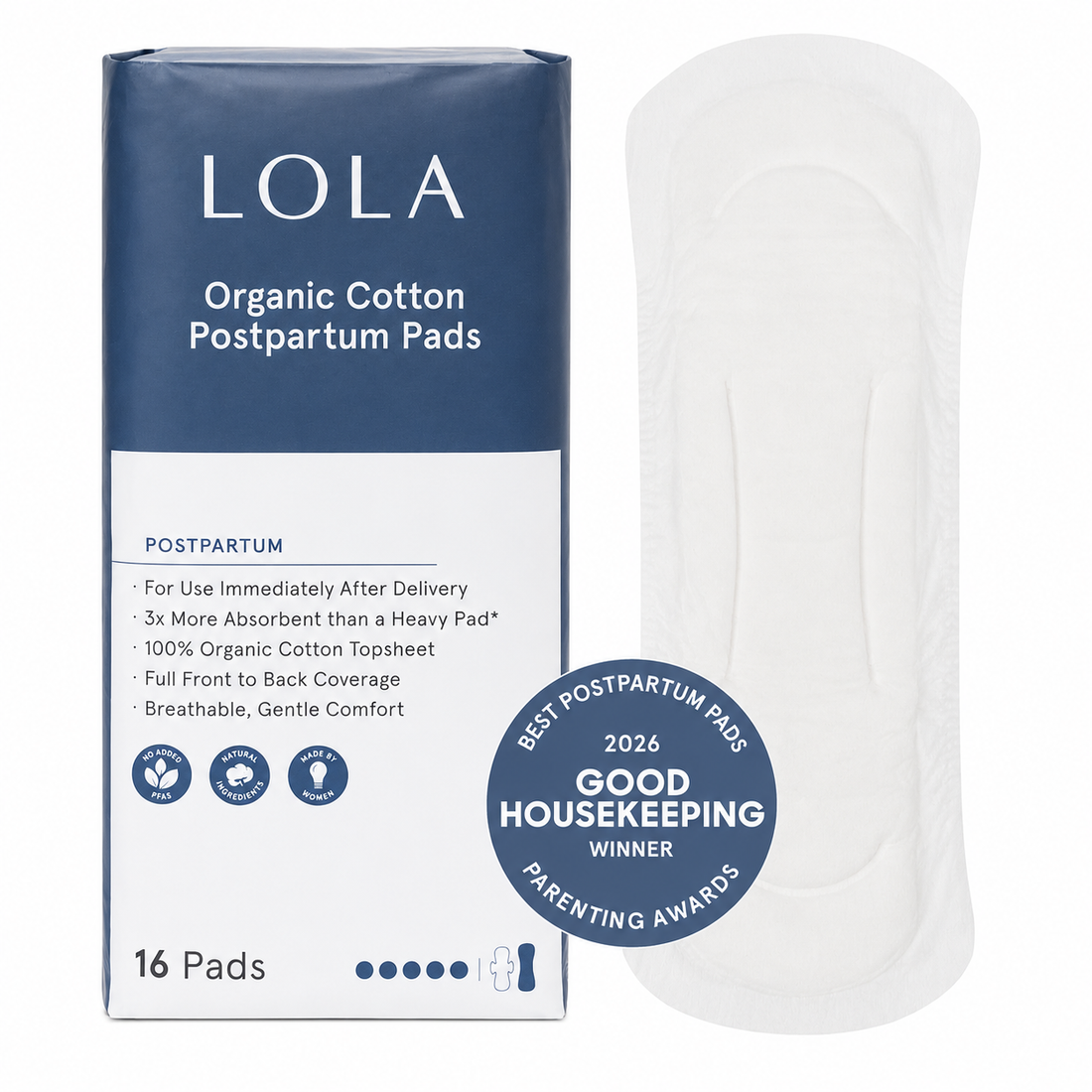 Organic Postpartum Pads